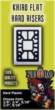 KHIRO FLAT HARD RISER  PAD  (one pad)