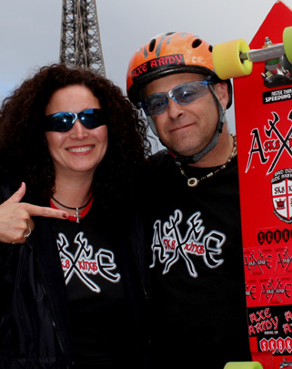 Maria Carrasco with Brad Jackman --  Paris 2007