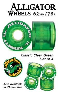 BENNETT - Alligator Wheels - 62mm (Four Wheels)