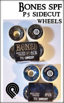 BONES Ripples SPF P5 Sidecut 60mm Wheels (4 wheels)