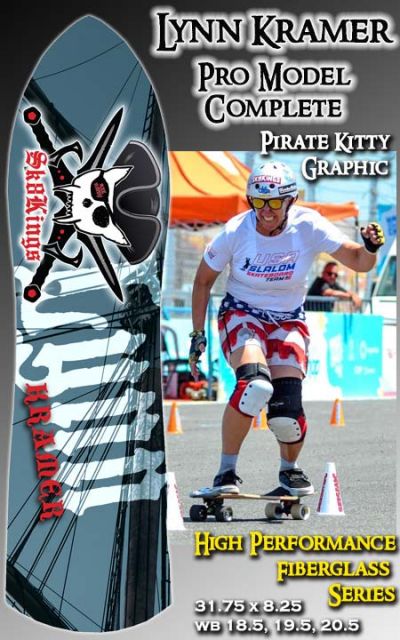 Sk8Kings Slalom Complete - Lynn Kramer Pro - Axe Fiberglass HP Racing Series