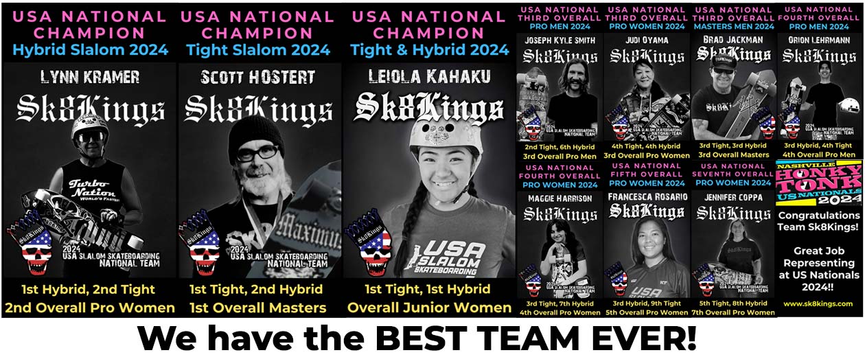 Congratulations to our Sk8Kings Team - Top Honors at US Nationals 2024!